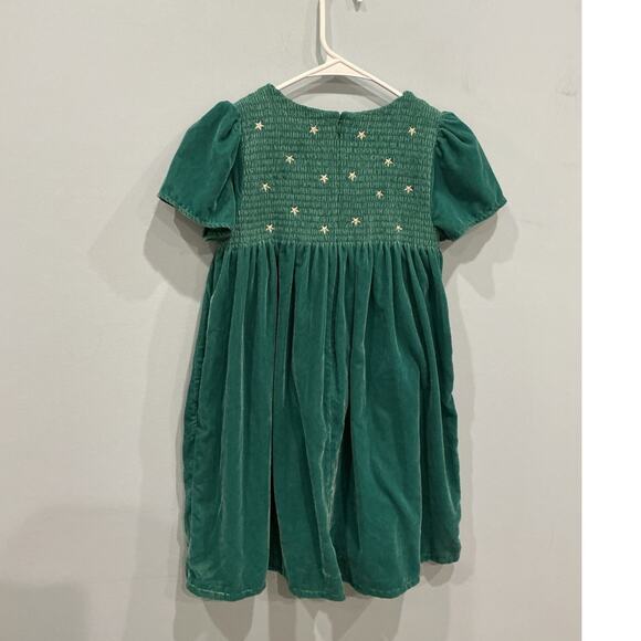 Mini Boden Girls Velvet Dress Size 9 10 Holiday Festive Classic Preppy Formal - Picture 3 of 7